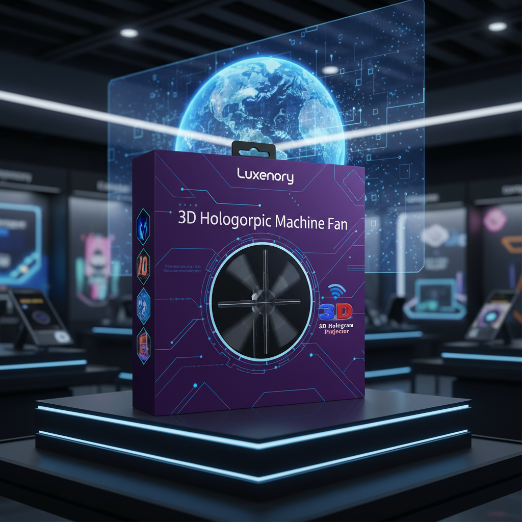3D Holographic Machine Fan
