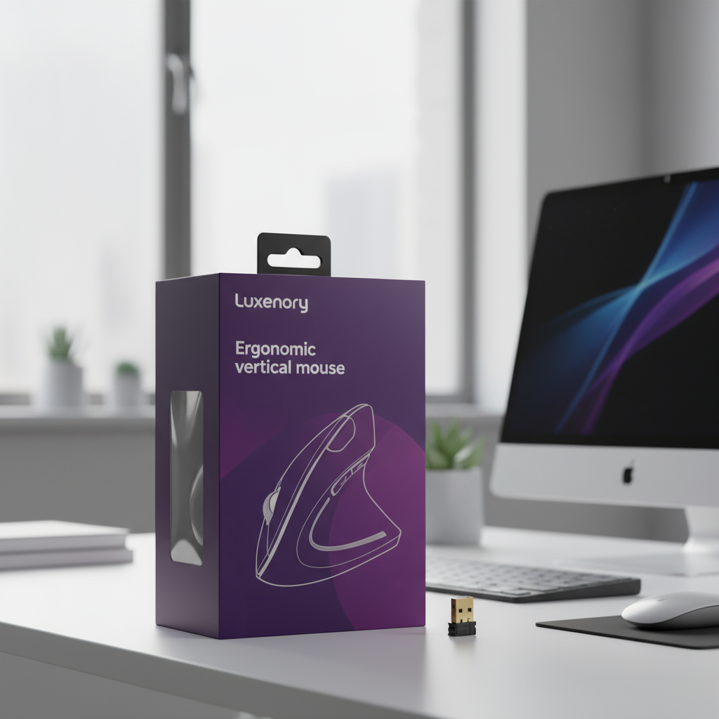 Ergonomic vertical mouse