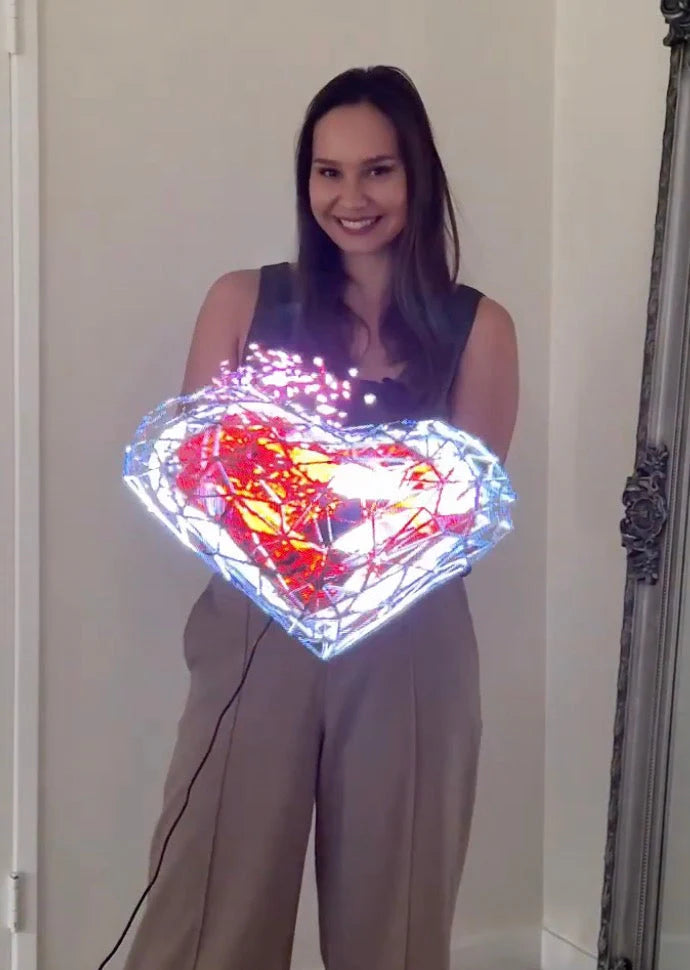 3D Holographic Machine Fan